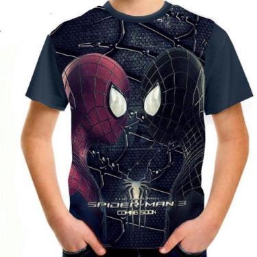 Imagem de Camiseta Infantil Homem Aranha Venom Camise Tamanho 06 Ao 14 - R.K.M