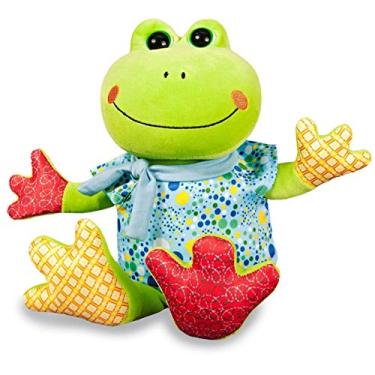 Imagem de Pelúcia Sapinho Crá Crá Azul - Anjos Baby