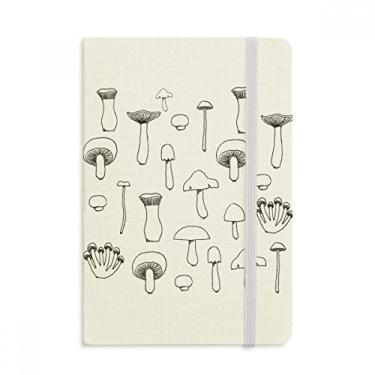 Imagem de Caderno de ilustração de criaturas de cogumelos fofos, capa dura, diário clássico A5