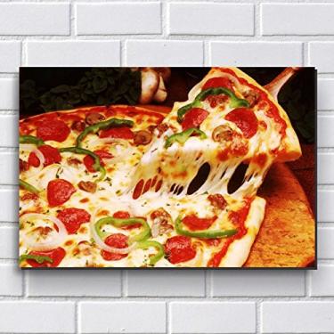 Imagem de Placa Decorativa - Pizza - Pizzaria - P596