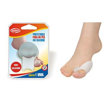 Imagem de QUALYPÉ Protetor Para Joanete Com Separador De Dedo 2 Em 1 Branco Único