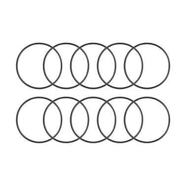 Imagem de Junta de vedação redonda de largura de 1,5 mm de borracha de nitrilo uxcell O-Rings 10 peças, 40mmx43mmx1.5mm
