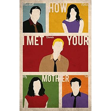 Imagem de Placa Decorativa MDF 3mm- How I met Your Mother - A4 - Personagens