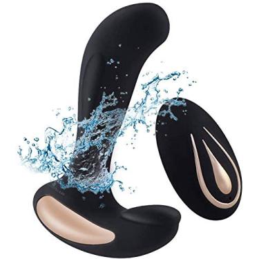 Imagem de Plug Anal Vibrador Anal de Choque Elétrico Bumbum Tampão de Cauda Massageador Masculino Brinquedos Sexuais Para Estimulador de Ponto G de Silicone Gay Br06