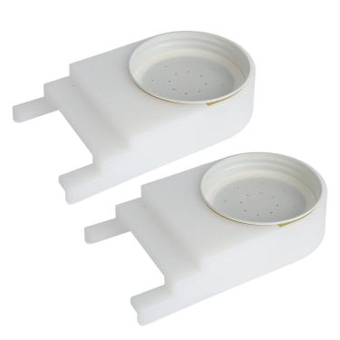 Imagem de Sluffs 2 Pack Alimentador De Abelhas Porta De Abelhas Para Entrada De Água Alimentador De Açúcar, Tampa Para Bebedor De Entrada De Abelhas Para Alimentar Abelhas