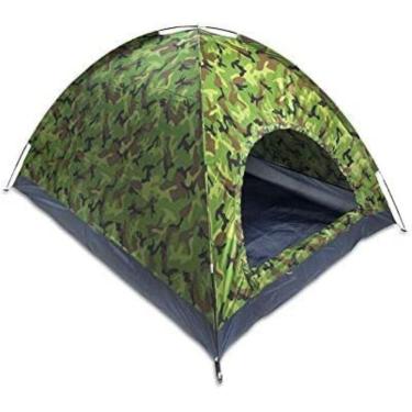 Imagem de Barraca Camping 4 Lugares Camuflada 2X2M