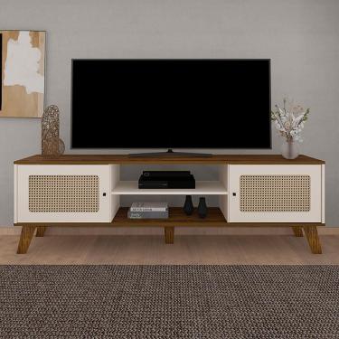 Imagem de Rack Artely Charlotte com 180 cm de Largura, Ideal para TV de até 75”