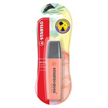 Imagem de Marca Texto – STABILO BOSS ORIGINAL Pastel – Pacote com 1 unidade – Coral