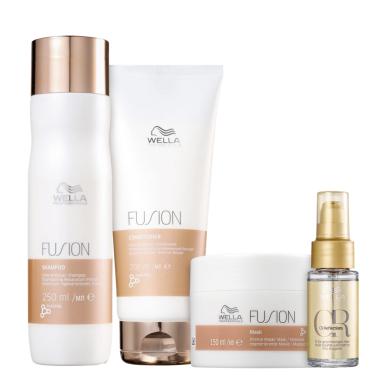 Imagem de Kit Wella Professionals Fusion Super Salon (4 Produtos)
