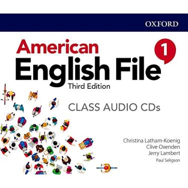 Imagem de American English File 1 - Class Audio CD (Pack Of 5) - Third Edition