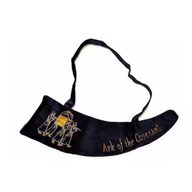 Imagem de Capa P/Shofar De Chifre De Antílope 80 Cm Veludo levitas - Israel