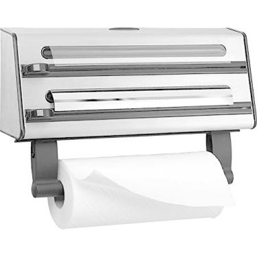 Imagem de Contura Porta Rolo Triplo Emsa Aço Inox