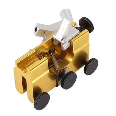 Imagem de Afiador de motosserra portátil, braçadeira de motosserra com manivela, kit de brocas de gabarito resistente e fácil de usar para motosserras, para todos os tipos de motosserras e serras elétricas