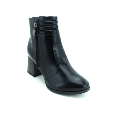 Imagem de Bota Feminina Cano Curto Dakota G5773 - Preto