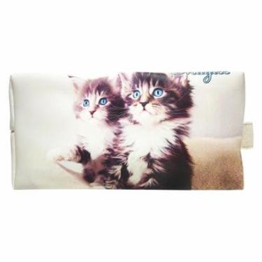 Imagem de Necessaire Pet Feminina Gatinhos Olhos Azuis, Magicc-Feminino