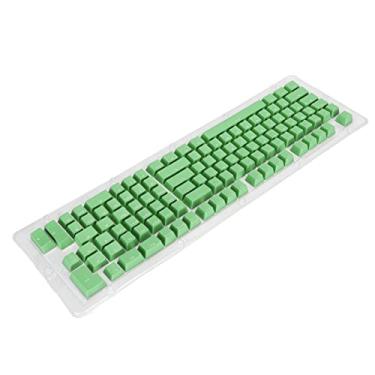 Imagem de Tbest ApsKeyboarysOPQ Teclas opacas Teclados OEM, Coloreyboarys,117 Teclas OEM Altura Duas Cores Injeção Fastn OPQ Teclado Opaco 61/64/68/71/78/82/84/87 Teclas (Verde Queijo