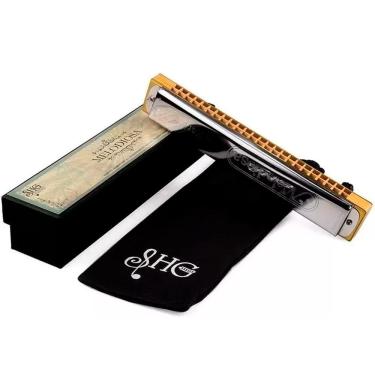 Imagem de Gaita De Boca Harmônica Hering Melodiosa - Dó 38348c