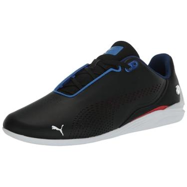 Imagem de PUMA BMW Motorsport Drift Cat Decima Tênis masculino, preto-pop vermelho-branco, tamanho 41, Preto-pro Azul-Pop Vermelho, 40