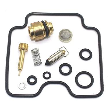 Imagem de HIIOLE Kit de reparo de carburador de motocicleta peças de reconstrução de junta de agulha flutuante para Suzuki GSX750F Katana 1998-2006 GSX750 GSX 750 F, Oumij01