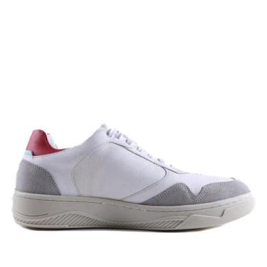 Imagem de Sapatênis Ferracini Masculino Yankee 7487-683 Branco/Bege