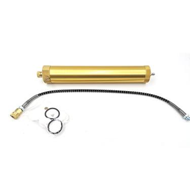 Imagem de Filtro de água de óleo de compressor de ar PCP 4500psi, filtro de ar de alta pressão, separador de óleo de água de mergulho com conector rápido fêmea e macho de 8 mm para carregamento de tanque de