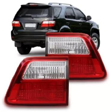 Imagem de Par Lanterna traseira Hilux SW4 2009 2010 2011 Tampa Mala
