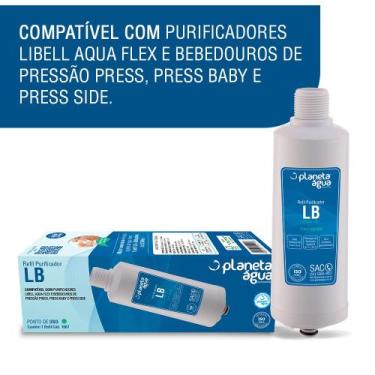 Imagem de Refil Planeta Água FPA16 1164A para Purificador Libell - PLANETA AGUA