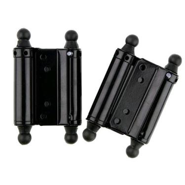 Imagem de Dobradiça Para Balcão Vai Vem 3" (75mm) 50kg/Preto verniz - Starfer