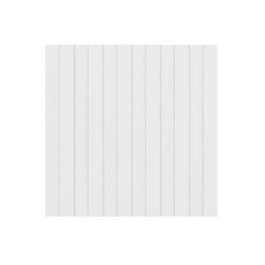 Imagem de Painel 60 cm X 59,5 cm Ripado Decorativo - Carraro Móveis SE, Branco