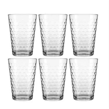 Imagem de Jogos de Copos Buble Vidro 6 Peças 220ml - UTILBAZAR