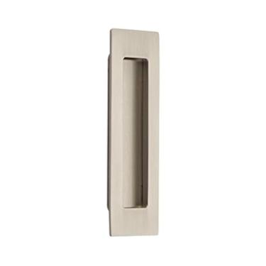 Imagem de Puxadores retangulares Emtek Modern, 1-3/4" x 6", Satin Nickel