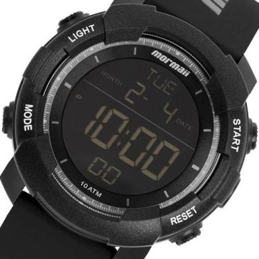 Imagem de Relógio mormaii masculino preto digital mo0705aa/8c