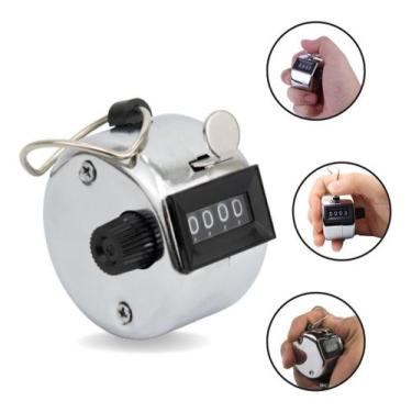 Imagem de Contador Manual De Pessoas 4 Digitos Controle Entrada Barato - Starfer