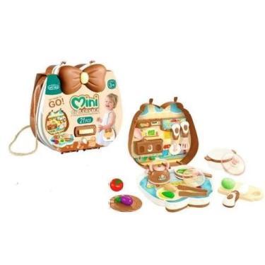 Imagem de Brinquedo Kit Cozinha 21 PÇS Mini Maleta. - toy king