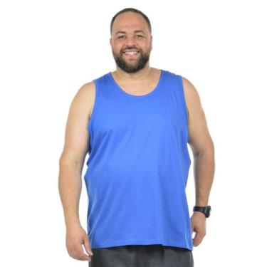 Imagem de Regata machão plus size fenomenal, Azul royal, 48