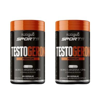 Imagem de Kit 2 Testogeron Premium 60 Capsulas - Katigua Sports