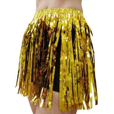 Imagem de Saia Fita Metalizada Fitilho Para Festa Carnaval - JFL.Acessórios, Dou
