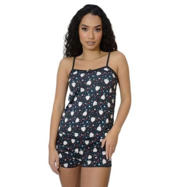 Imagem de Kit 3 baby Doll pijama feminino short doll - Dbytex, GG