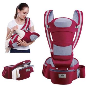 Imagem de Bolsa Canguru Ergonômico Mamãe 12 Posições 3 Em 1 Varias Cores - PRO B