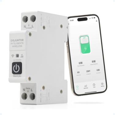 Imagem de Interruptor Disjuntor 63 Inteligente Wifi P/ Quadro Eletrico - Tex Web