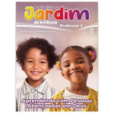 Imagem de Revista Lições Bíblica Jardim de Infância Professor 2º Trimestre 2024 