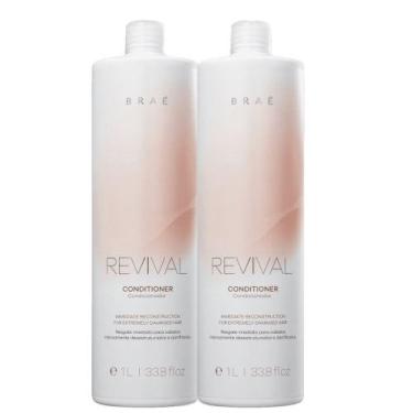 Imagem de Kit BRAE Revival - Condicionador 1L (2 Unidades) - BRAÉ