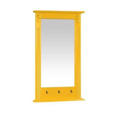 Imagem de Moldura 93 x 60 cm - Ganchos e Espelho Retangular - Tommy Design - Mey