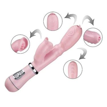Imagem de Vibrador ponto g clitóris com língua12 vibrações - SEXY IMPORT