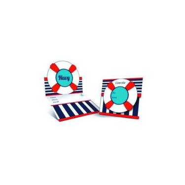 Imagem de Convite Marinheiro Navy - Cromus