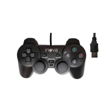Imagem de Controle Joystick USB Analógico PC e Notebook CON-203Z - Inova