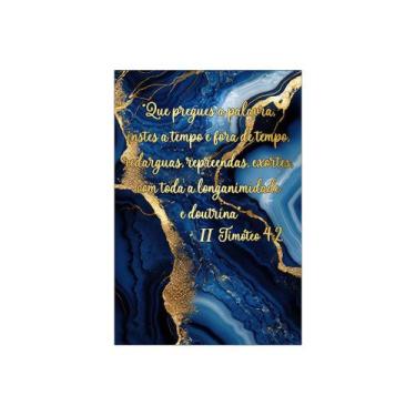 Imagem de Painel De Festa Vertical 1,50 x 2,20 - Pastor Efeito Mármore Azul e Do