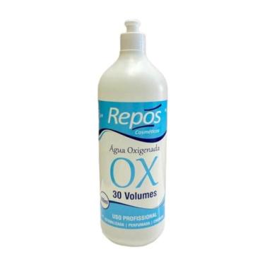 Imagem de Água Oxigenada  c/900 ML 30 Volumes Cremosa Repos para Uso Profissiona