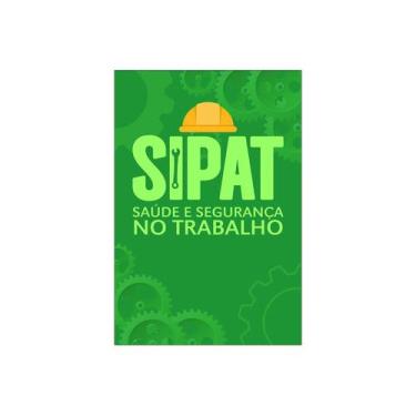 Imagem de Painel De Festa Vertical 1,50 x 2,20 - SIPAT Verde Engrenagens 041 - V