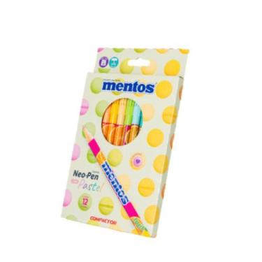 Imagem de Canetinha Hidrográfica Neo Pen Mentos 12 Cores Pastel COMPACTOR